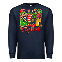 Navy elf squad Premium Sweatshirt - Zillion Design Studio