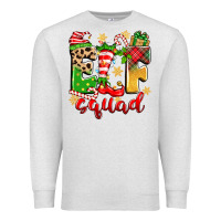 Oatmeal Heather elf squad Premium Sweatshirt - Zillion Design Studio