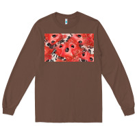 Chestnut watermelon strawberry cowhide cup Long Sleeve Tee - BarkalooDesign