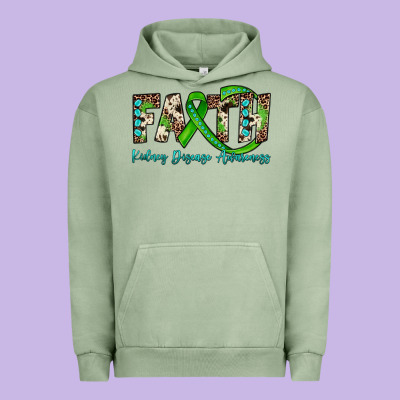 Faith Kidney Disease Awareness Urban Hoodie Designed By Jahusdesignshop
