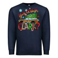 Navy you serious clark Premium Sweatshirt - Zillion Design Studio