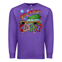 Purple you serious clark Premium Sweatshirt - Zillion Design Studio