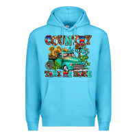 Ocean Blue country roads take me home Premium Hoodie - AdoDesignShop
