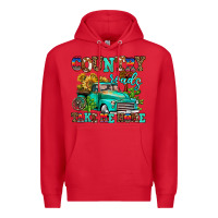 Red country roads take me home Premium Hoodie - AdoDesignShop