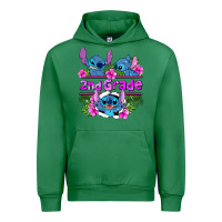 Emerald preview flower stitch 2nd grade Urban Hoodie - AdoDesignShop