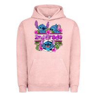 Pigment Salmon preview flower stitch 2nd grade Urban Hoodie - AdoDesignShop