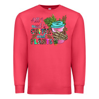 Cardinal all i need is coffee and plants Premium Sweatshirt - texasbilliewilder