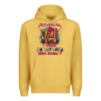 Antique Gold apparently i have an attitude who knew Premium Hoodie - JahusDesignShop