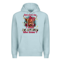 Blue Mist apparently i have an attitude who knew Premium Hoodie - JahusDesignShop