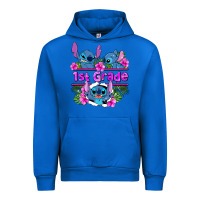 Cobalt preview flower stitch 1st grade Urban Hoodie - AdoDesignShop