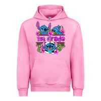 Fuchsia Pink preview flower stitch 1st grade Urban Hoodie - AdoDesignShop