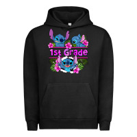 Pigment Black preview flower stitch 1st grade Urban Hoodie - AdoDesignShop