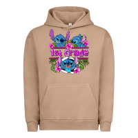 Pigment Burro preview flower stitch 1st grade Urban Hoodie - AdoDesignShop