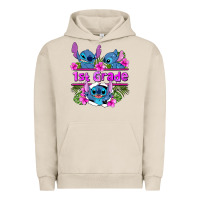 Pigment French Oak preview flower stitch 1st grade Urban Hoodie - AdoDesignShop