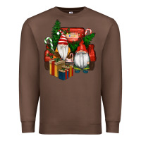 Chestnut Christmas Truck And Gnome Premium Sweatshirt - RanaPortraitStore