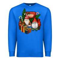 True Royal Christmas Truck And Gnome Premium Sweatshirt - RanaPortraitStore