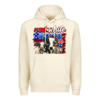 Sandshell red white moo Premium Hoodie - AdoDesignShop