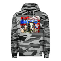 Slate Camo red white moo Premium Hoodie - AdoDesignShop