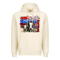Tofu red white moo Premium Hoodie - AdoDesignShop