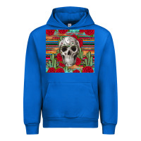 Cobalt skull cactus Urban Hoodie - JahusDesignShop