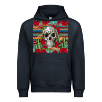Navy skull cactus Urban Hoodie - JahusDesignShop