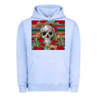 Pigment Grape Ice skull cactus Urban Hoodie - JahusDesignShop