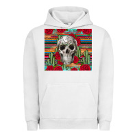 Pigment Lunar Rock skull cactus Urban Hoodie - JahusDesignShop