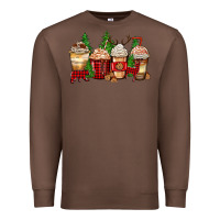 Chestnut lumberjack coffee cups Premium Sweatshirt - Zillion Design Studio