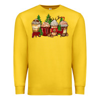 Lemon lumberjack coffee cups Premium Sweatshirt - Zillion Design Studio