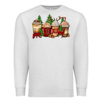 Oatmeal Heather lumberjack coffee cups Premium Sweatshirt - Zillion Design Studio