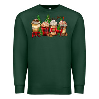 Sports Green lumberjack coffee cups Premium Sweatshirt - Zillion Design Studio