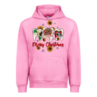 Fuchsia Pink dental merry Christmas Urban Hoodie - JahusDesignShop