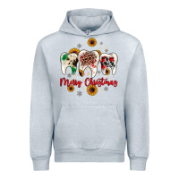 Heather Grey dental merry Christmas Urban Hoodie - JahusDesignShop