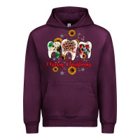 Mauve Wine dental merry Christmas Urban Hoodie - JahusDesignShop