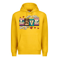 Lemon love dog Premium Hoodie - AdoDesignShop