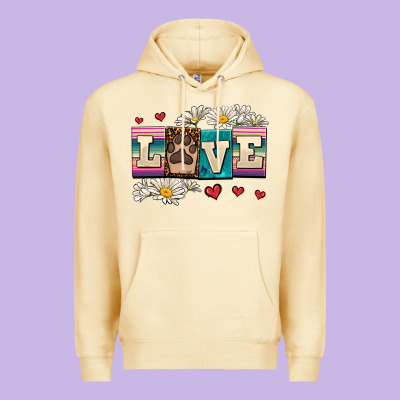Love Dog Premium Hoodie Designed By Adodesignshop