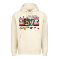 Sandshell love dog Premium Hoodie - AdoDesignShop