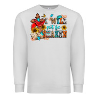 Dove Grey i will not be shaken Premium Sweatshirt - Zillion Design Studio