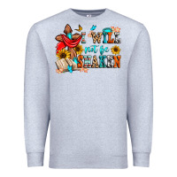 Heather Grey i will not be shaken Premium Sweatshirt - Zillion Design Studio