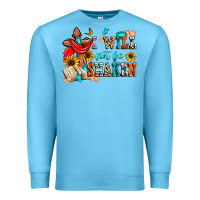 Ocean Blue i will not be shaken Premium Sweatshirt - Zillion Design Studio