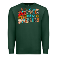 Sports Green i will not be shaken Premium Sweatshirt - Zillion Design Studio
