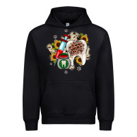 Black Christmas dental sunflower Urban Hoodie - JahusDesignShop