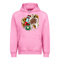 Fuchsia Pink Christmas dental sunflower Urban Hoodie - JahusDesignShop