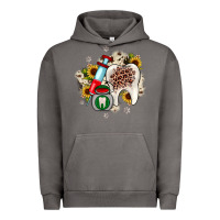 Pigment Tornado Christmas dental sunflower Urban Hoodie - JahusDesignShop