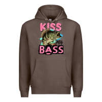 Coffee kiss my bass Premium Hoodie - JahusDesignShop