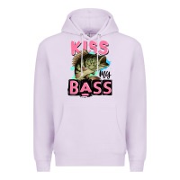 Lilac kiss my bass Premium Hoodie - JahusDesignShop