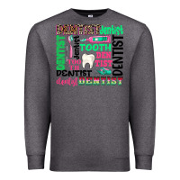 Charcoal Heather dentist tooth Premium Sweatshirt - texasbilliewilder