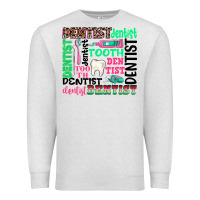 Oatmeal Heather dentist tooth Premium Sweatshirt - texasbilliewilder