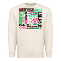 Sandshell dentist tooth Premium Sweatshirt - texasbilliewilder