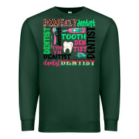 Sports Green dentist tooth Premium Sweatshirt - texasbilliewilder
